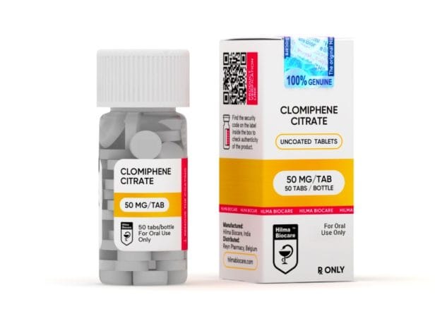 Hilma Biocare – Clomiphene citrate (Clomid) (50 mg/50 tabs)
