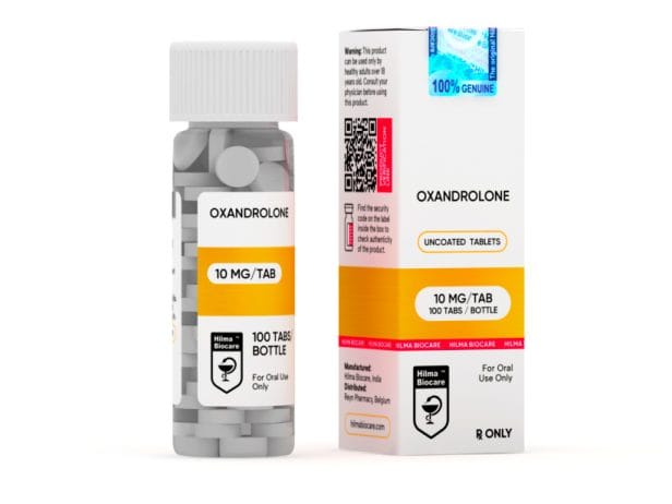 Hilma Biocare – Oxandrolone (Anavar) (10 mg/100 tabs)