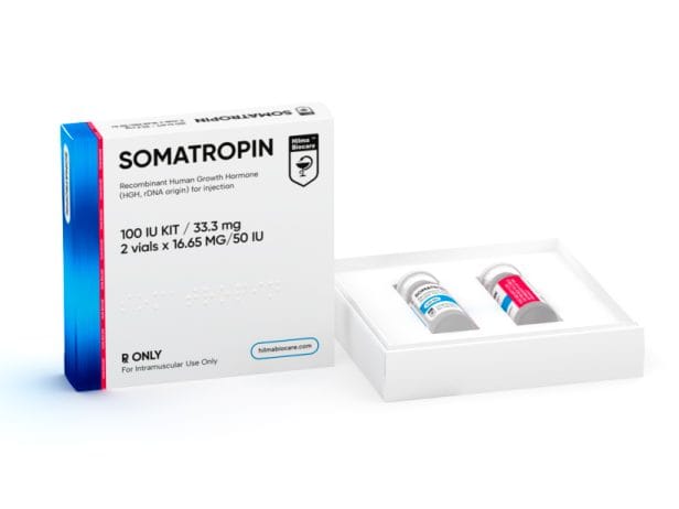 Hilma Biocare – HGH SOMATROPIN – 100IU / 2 vials (Recombinant)